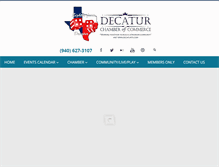 Tablet Screenshot of decaturtx.com